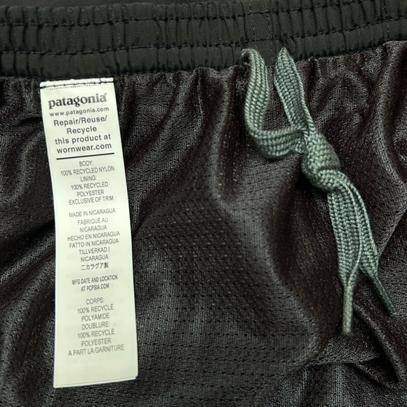 Patagonia Men’s Baggies Shorts 5” Black Size Small NWT - Picture 8 of 10